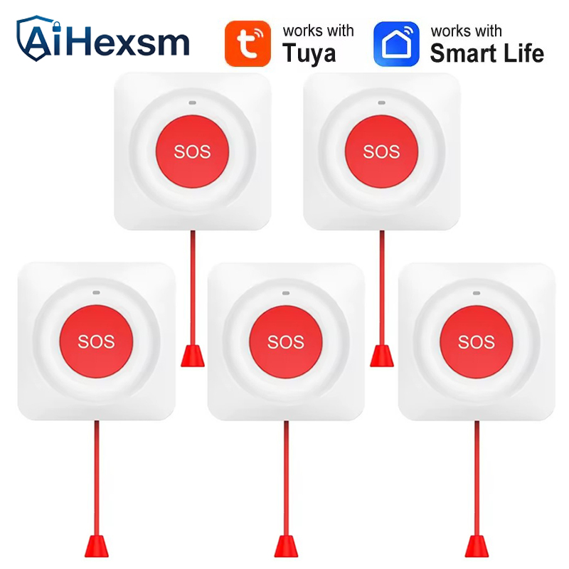 Smart Home Button - Tuya Smart Wireless SOS Emergency Call