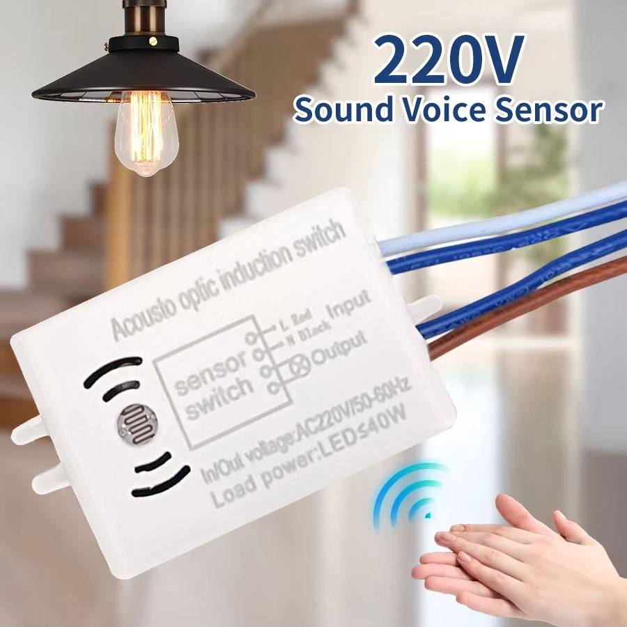 Smart Home Theater - Sound Voice Sensor Switch Smart Switches