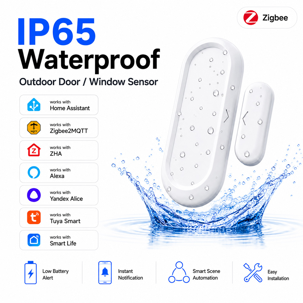 Smart Home Zentrale - Door Window Sensor Zigbee 3.0 Contact