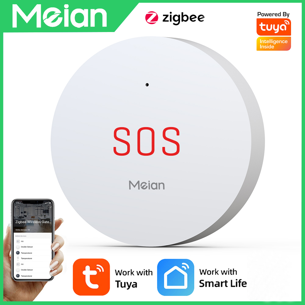 Smart Home Zentrale - Meian Zigbee Tuya SOS Emergency Button