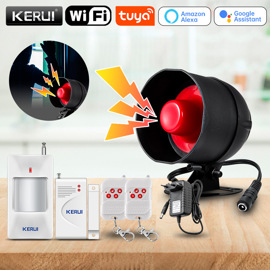 Smart Home Theater - KERUI Tuya Smart WIFI Wireless Security