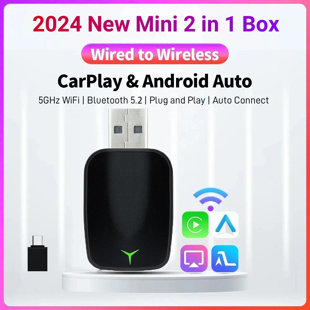 Smart Home Project - New Wired To Wireless Carplay Android