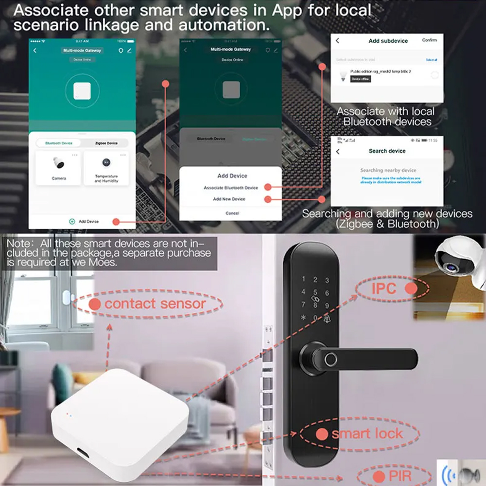 Tuya Zigbee Bluetooth Multi-mo - Smart Home Zentrale 评论和价格