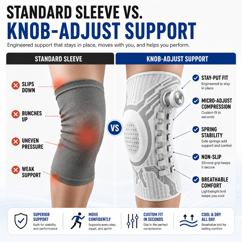 Smart Knob Knee Brace Patella  - Smart Home Wellness 评论和价格