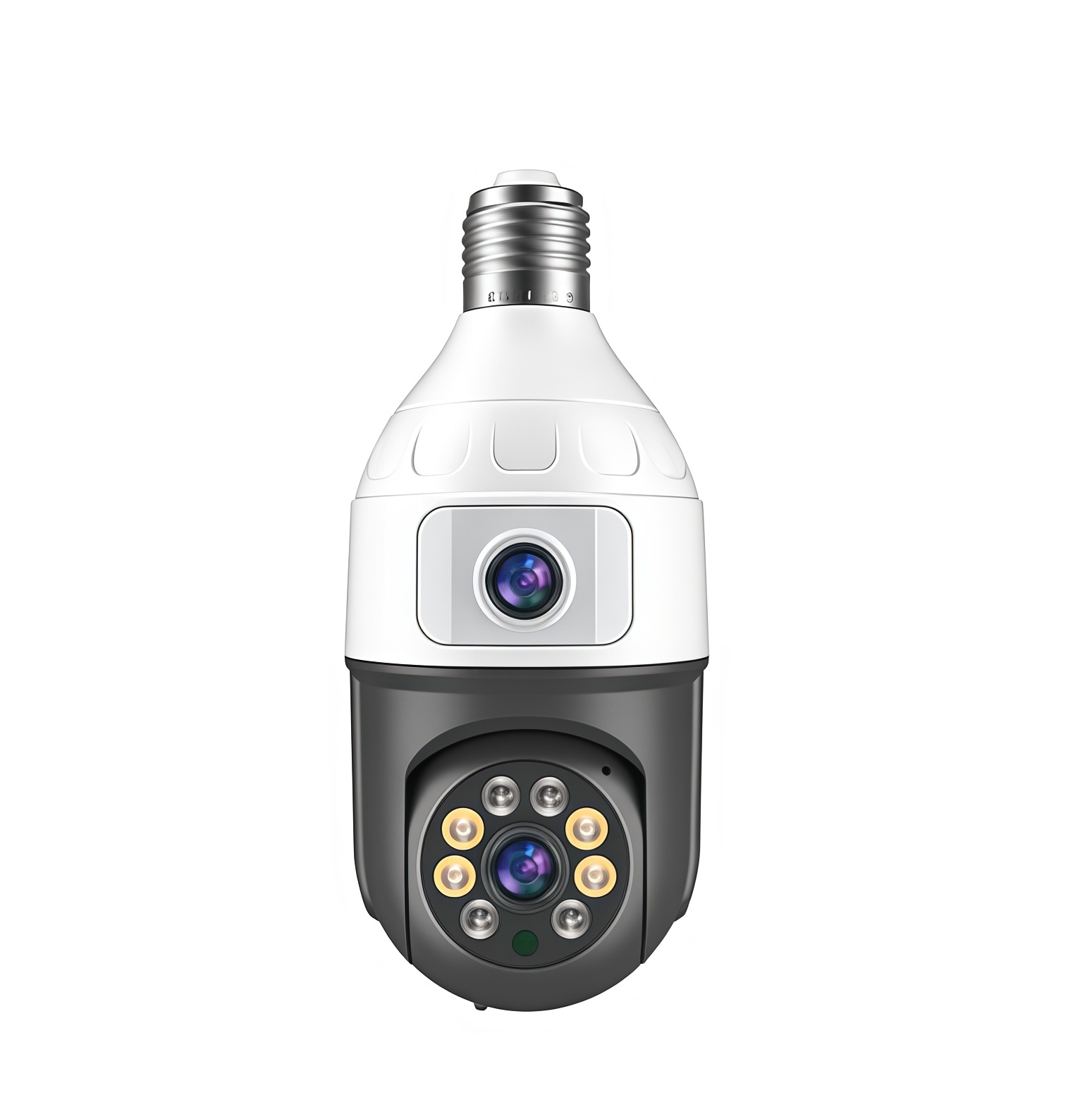 4MP Bulb E27 Dual Lens 360 Ind - Smart Home Cctv Camera 评论和价格