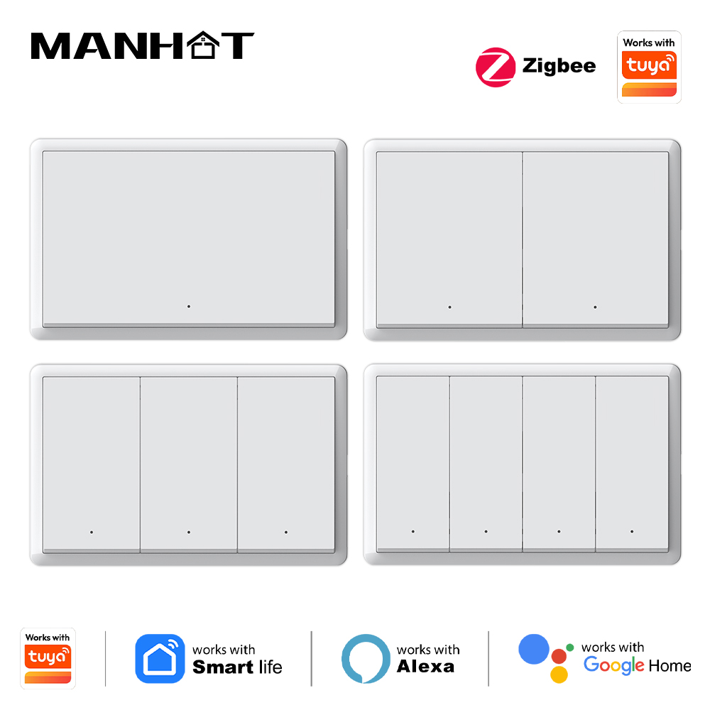 Manhot Smart zigbee Switch No  - Smart Home For Living 评论和价格