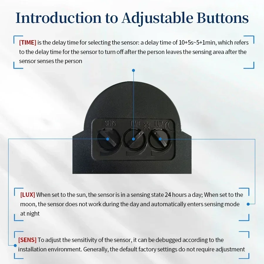 110-240V PIR Motion Sensor 12V - Pir Motion Sensor 评论和价格