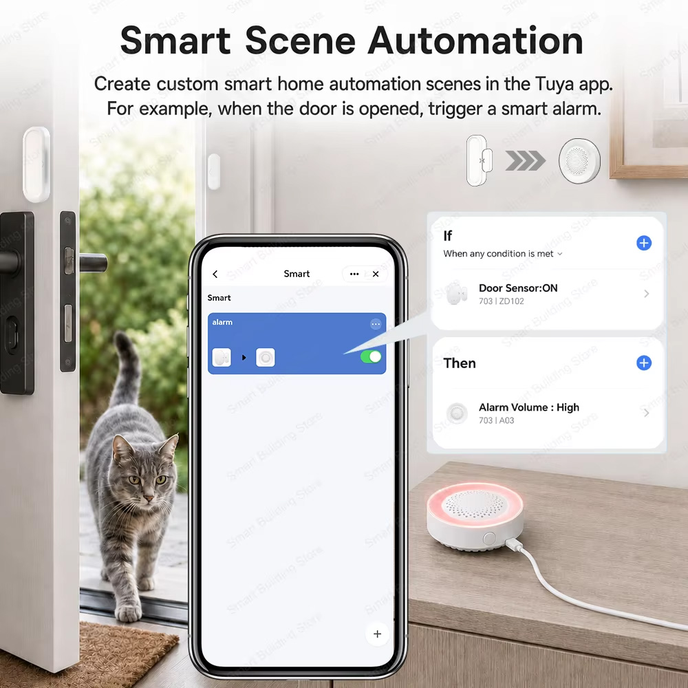 Door Window Sensor Zigbee 3.0  - Smart Home Zentrale 评论和价格