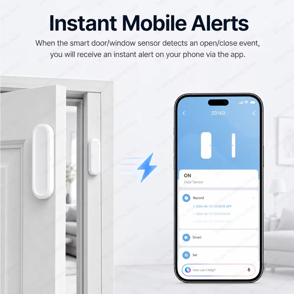 Door Window Sensor Zigbee 3.0  - Smart Home Zentrale 评论和价格