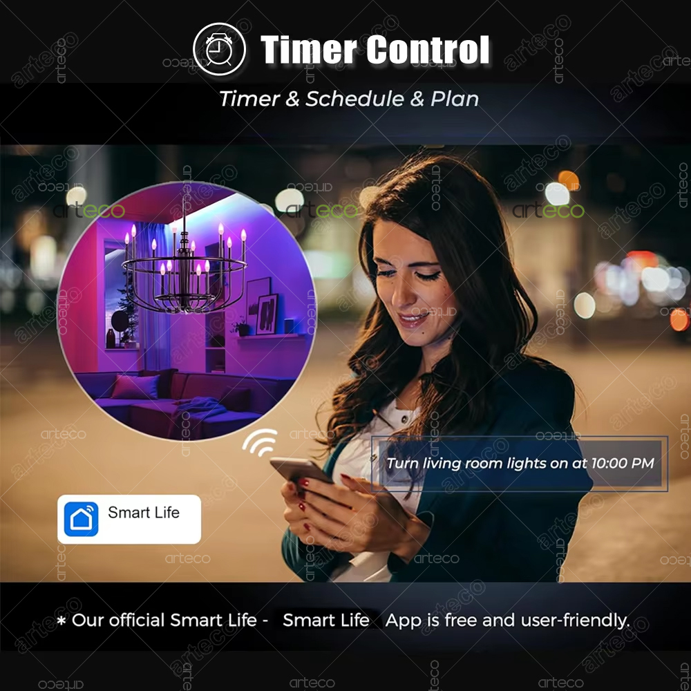 Tuya E14 Candle Lamp Smart Lif - Smart Home Furniture 评论和价格