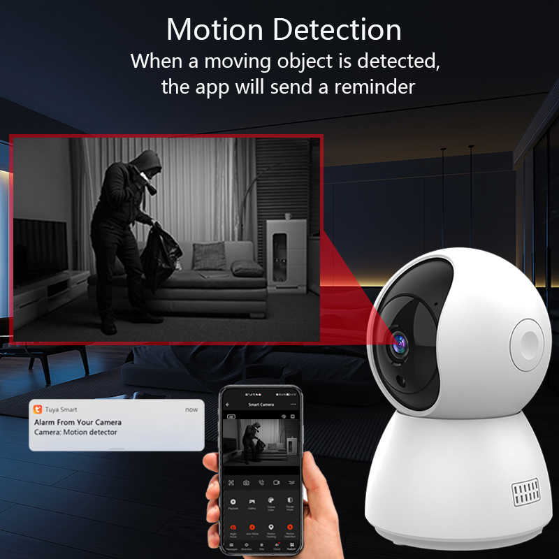 HD 4MP Tuya Smart Mini WiFi IP - Smart Home Cctv Camera 评论和价格