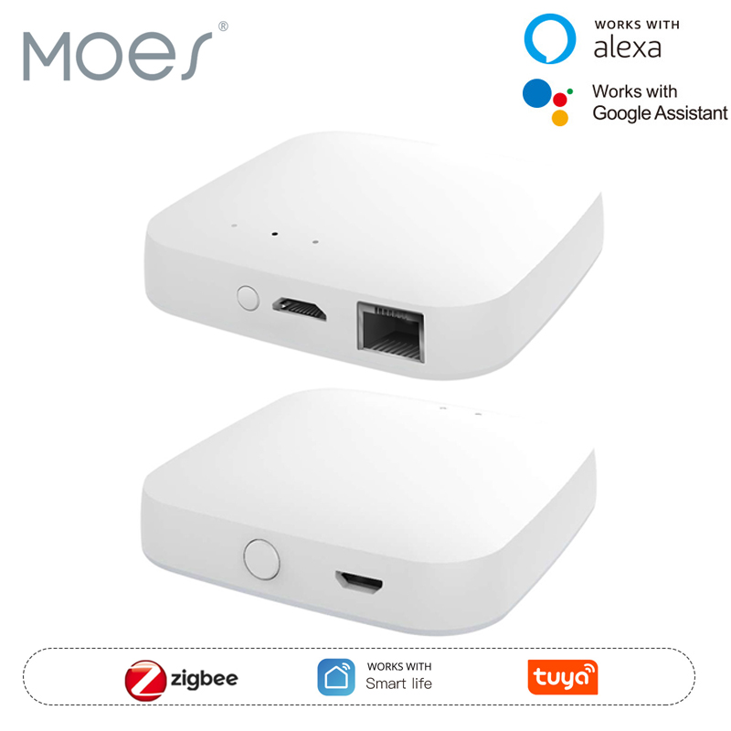 MOES Tuya ZigBee3.0 Smart Hub, - Smart Home Zentrale 评论和价格