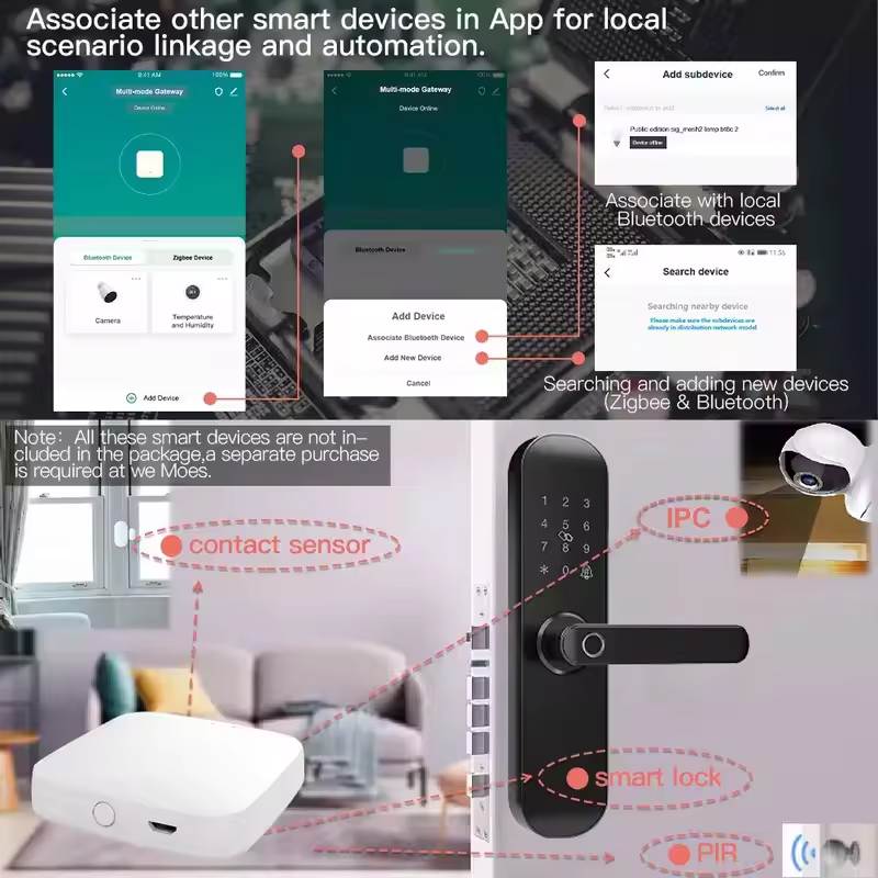 MOES Tuya ZigBee3.0 Smart Hub, - Smart Home Zentrale 评论和价格