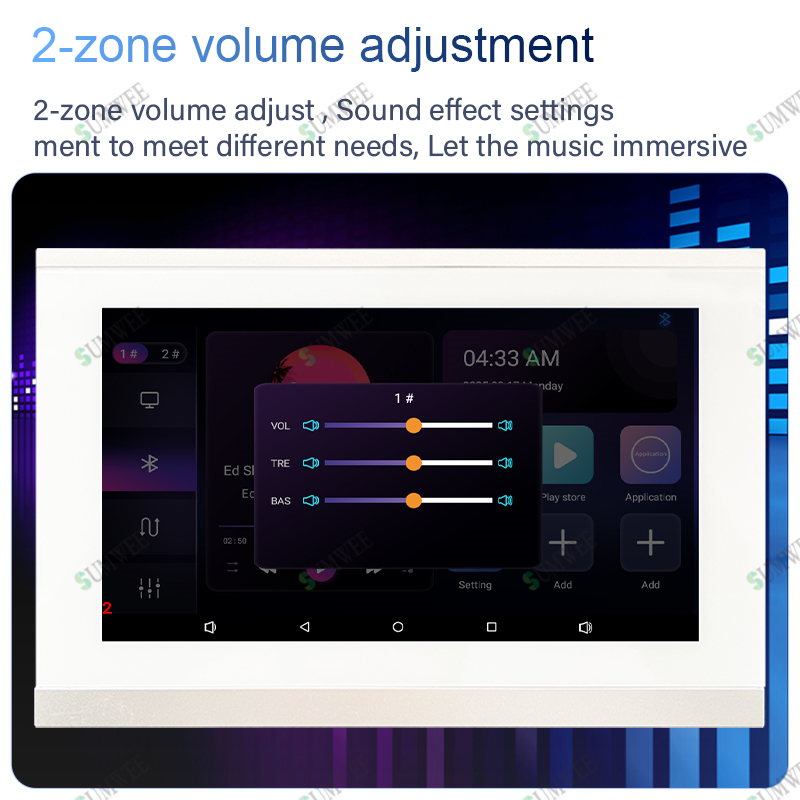 7 Inch Touch Screen 2 Zone Sma - Smart Home Theater 评论和价格