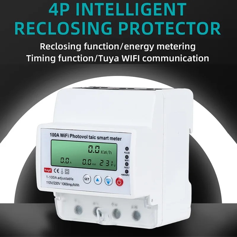 4P 1-100A WiFi Photovoltaic Sm - Smart Home Project 评论和价格