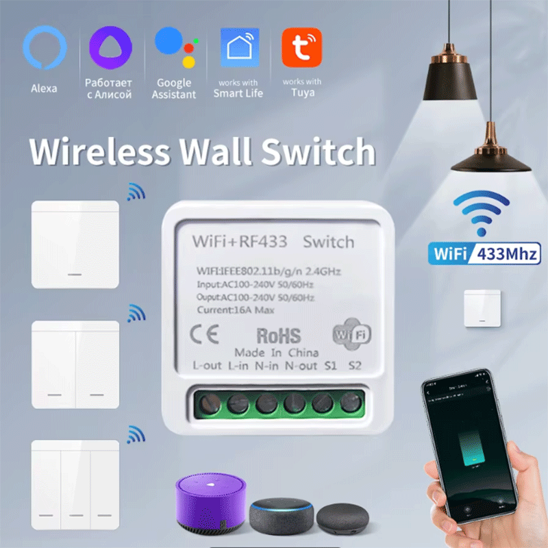 Tuya WiFi Smart Light Switch S - Smart Home Button 评论和价格