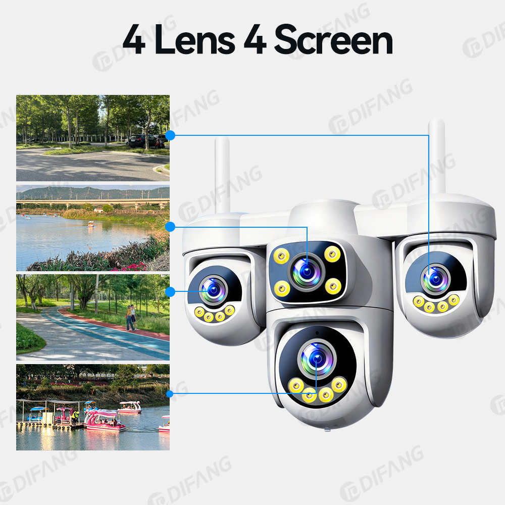 20MP WiFi Wireless IP Camera 4 - Smart Home Cctv Camera 评论和价格