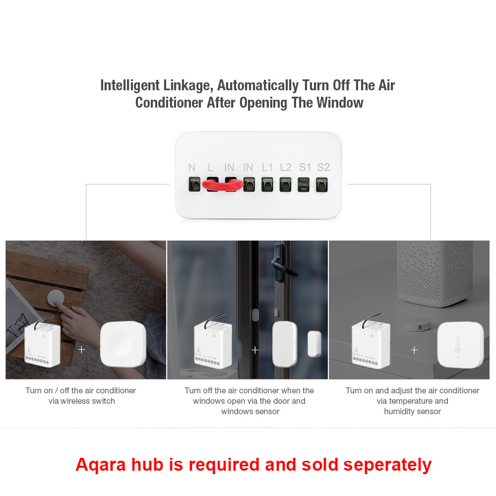 Aqara Two-Way Control Module R - Smart Home Future 评论和价格