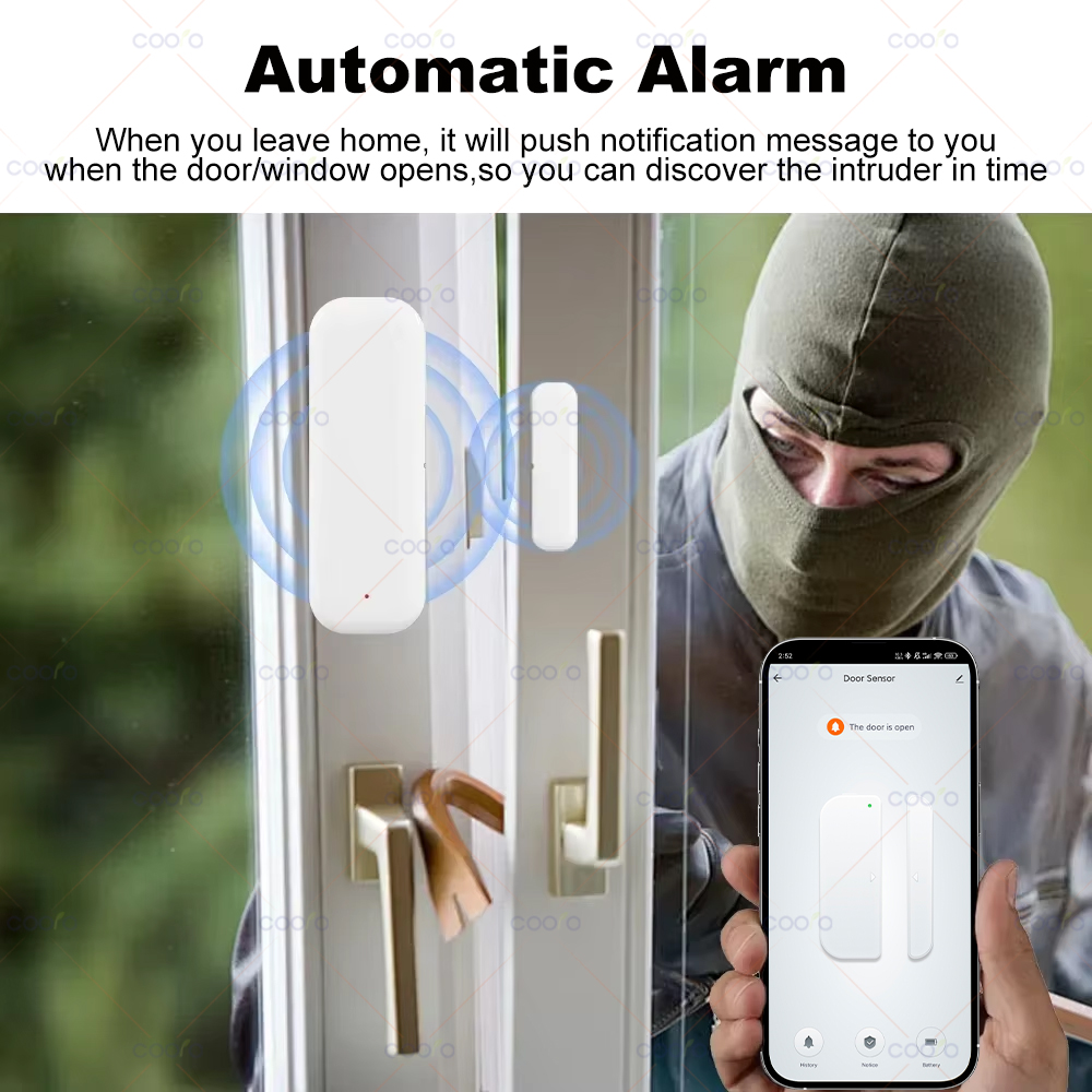 Zigbee Door Sensor Window Cont - Smart Home Vimar 评论和价格