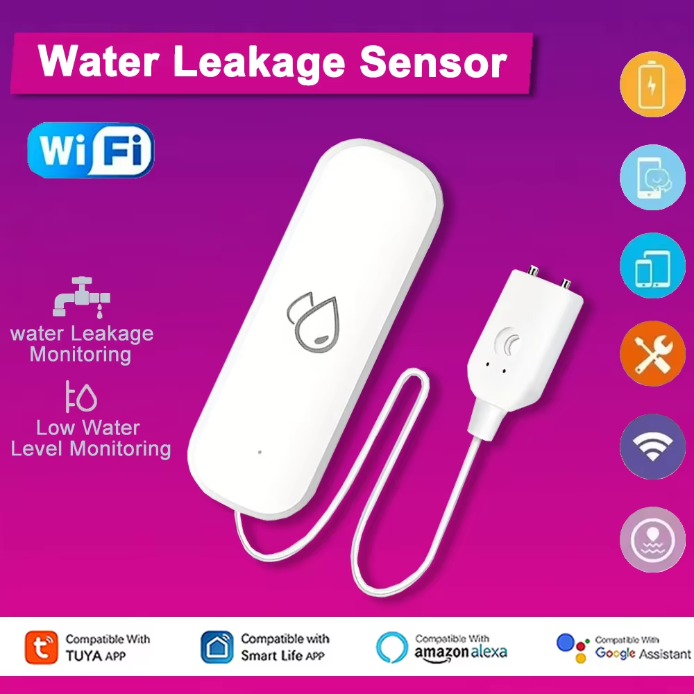 Tuya WiFi Water Leakage Alarm  - Smart Home Project 评论和价格