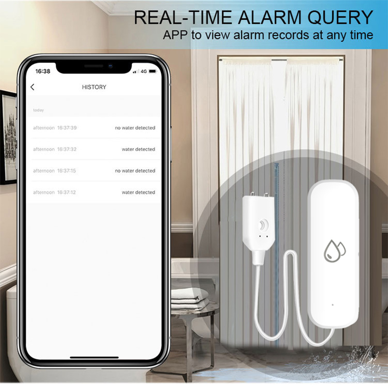 Tuya WiFi Water Leakage Alarm  - Smart Home Project 评论和价格