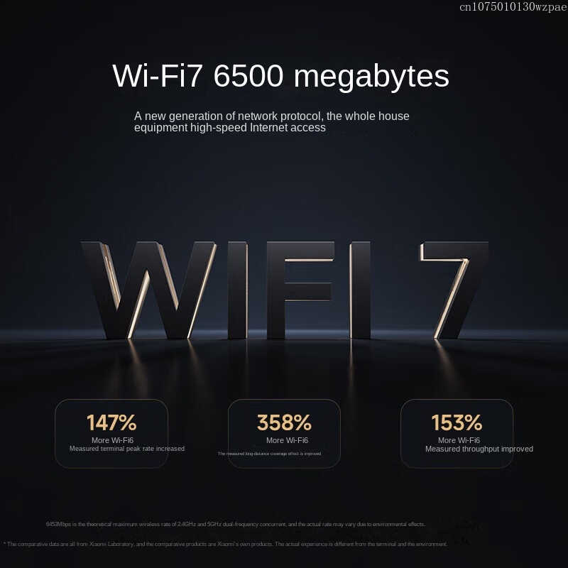 Xiaomi BE6500 WiFi 7 Router Du - Smart Home Future 评论和价格