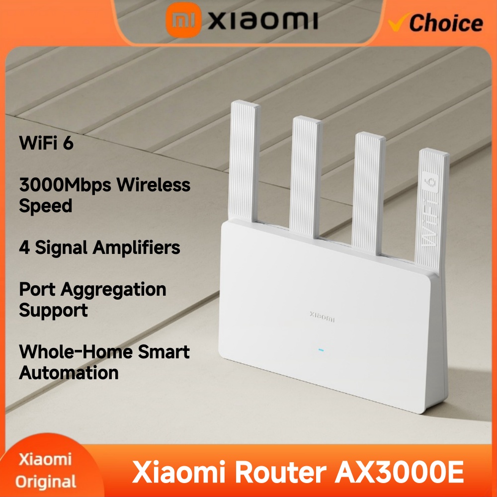 Xiaomi AX3000E WiFi 6 Router 3 - Smart Home Future 评论和价格