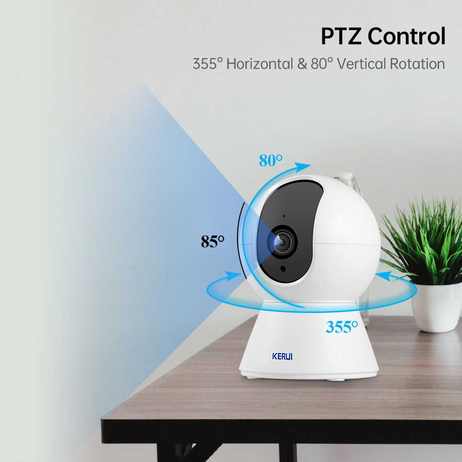 KERUI 8MP/5MP 4K WiFi IP Camer - Smart Home Cctv Camera 评论和价格