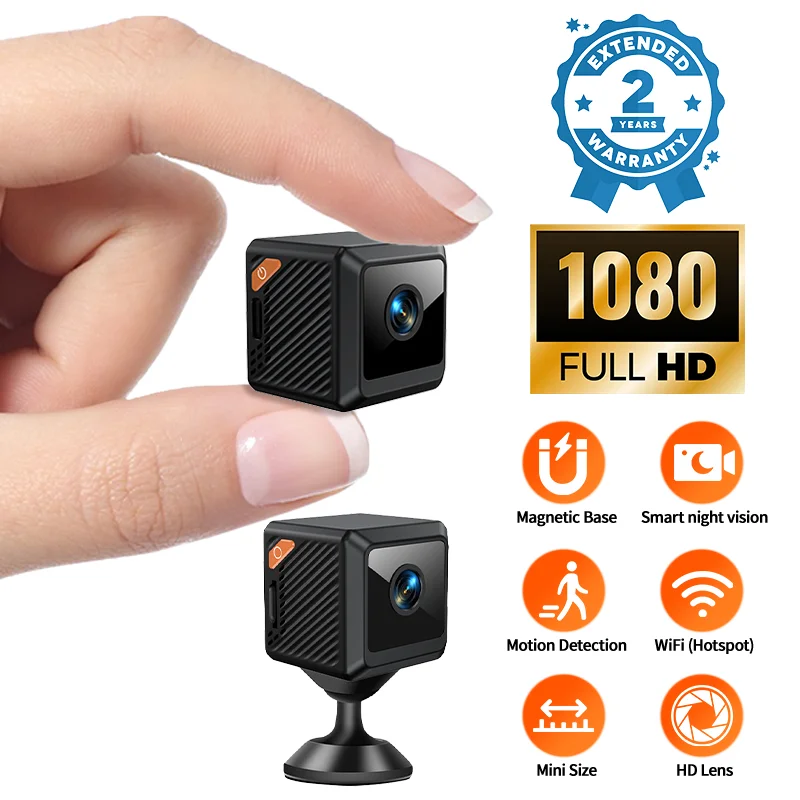 W02 1080P mini security protec - Smart Home Cctv Camera 评论和价格