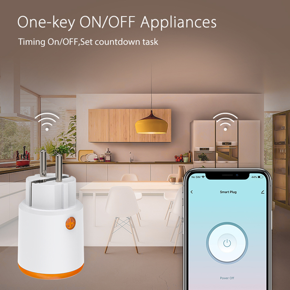 Smart Zigbee Plug Socket 3680W - Smart Home Project 评论和价格