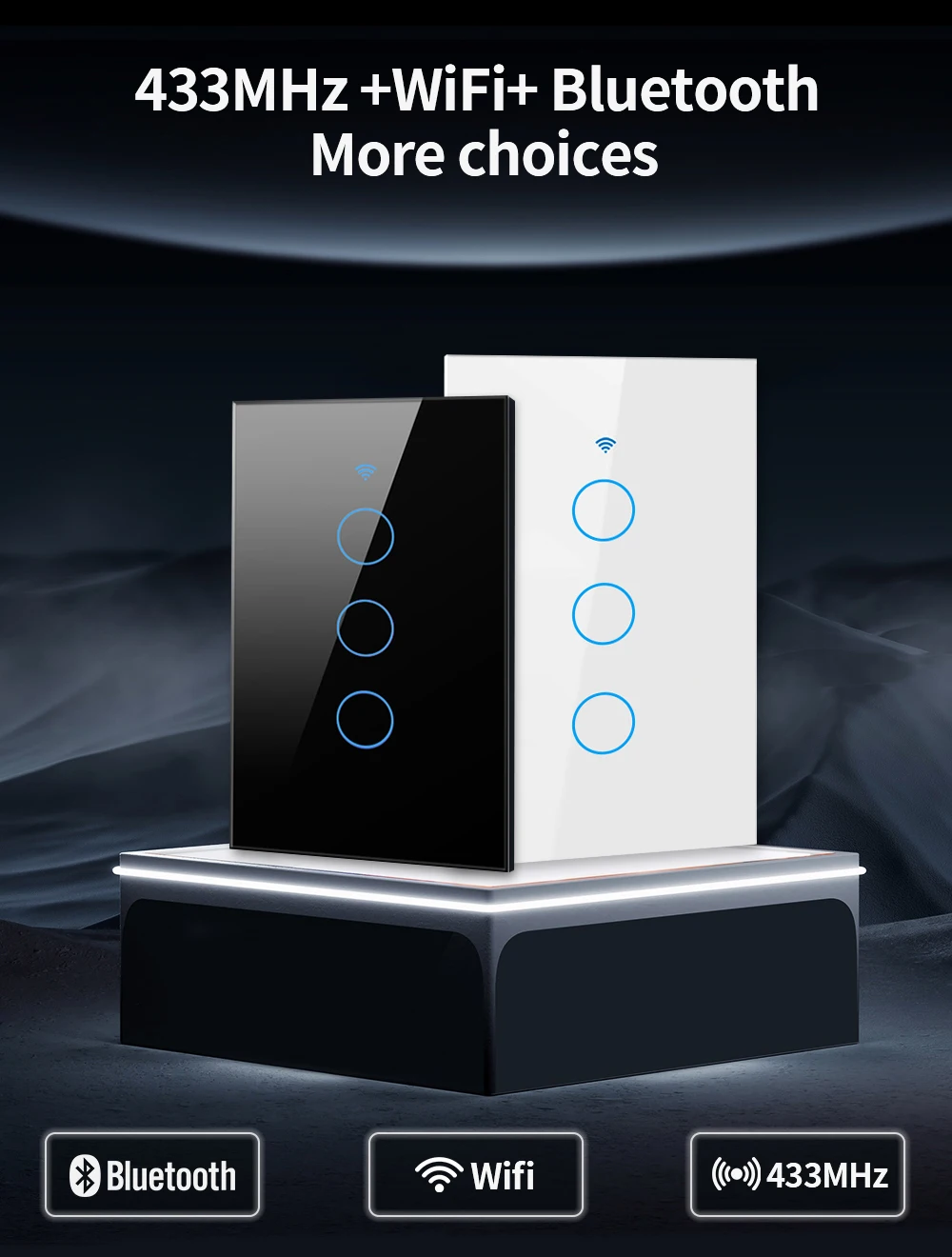 TNCE Tuya WiFi/Zigbee Smart Li - Smart Home Button 评论和价格