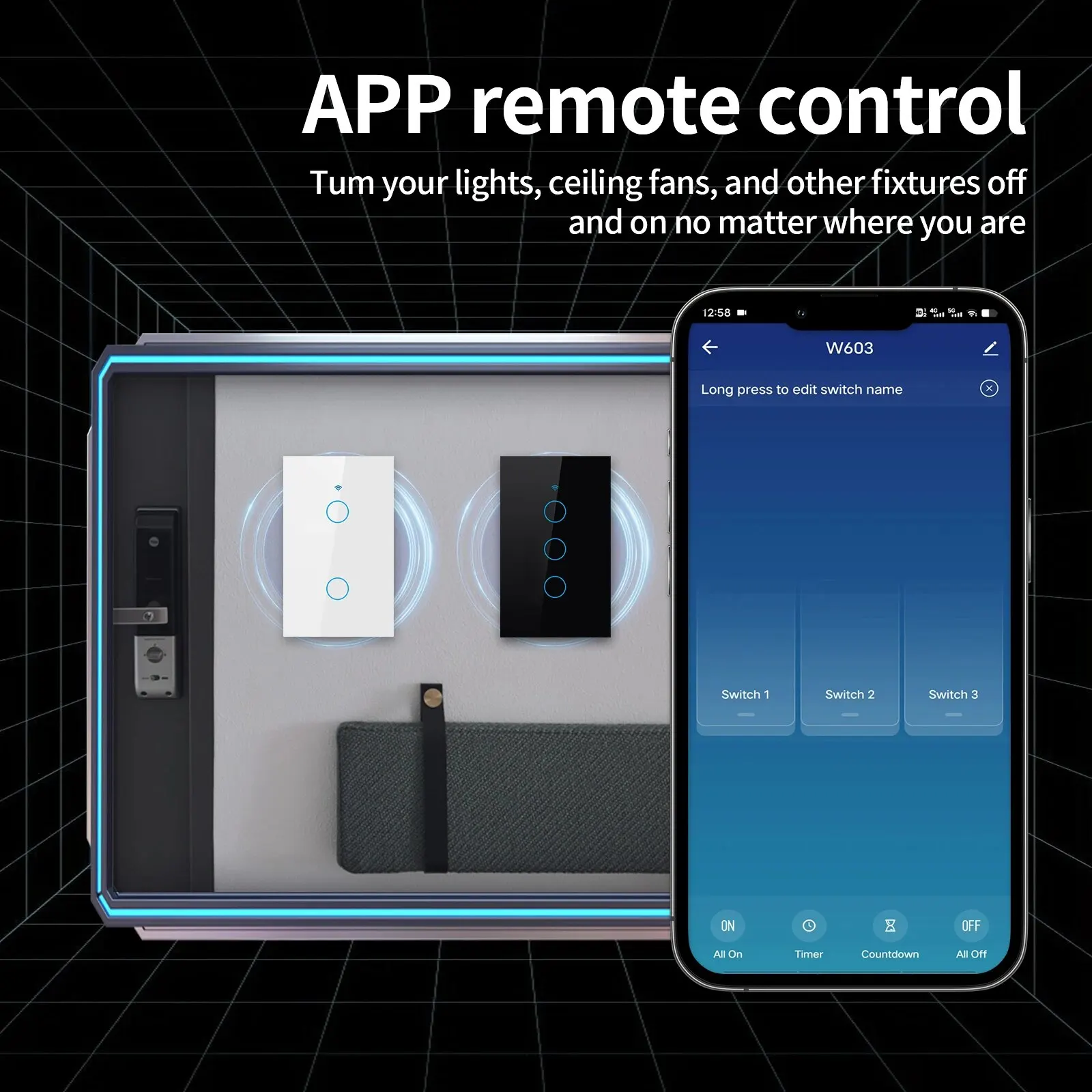 TNCE Tuya WiFi/Zigbee Smart Li - Smart Home Button 评论和价格