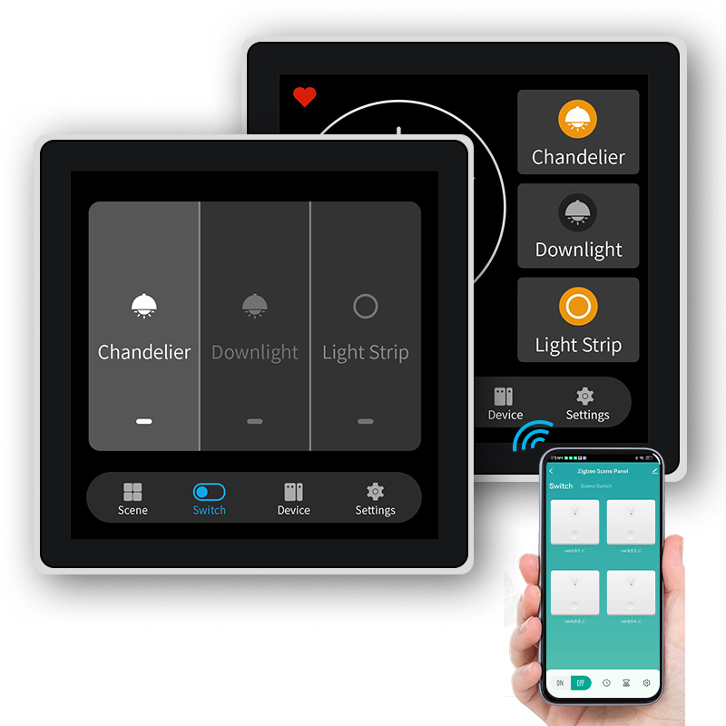 FUERS 4 Inch Touch Screen Mult - Smart Home Button 评论和价格