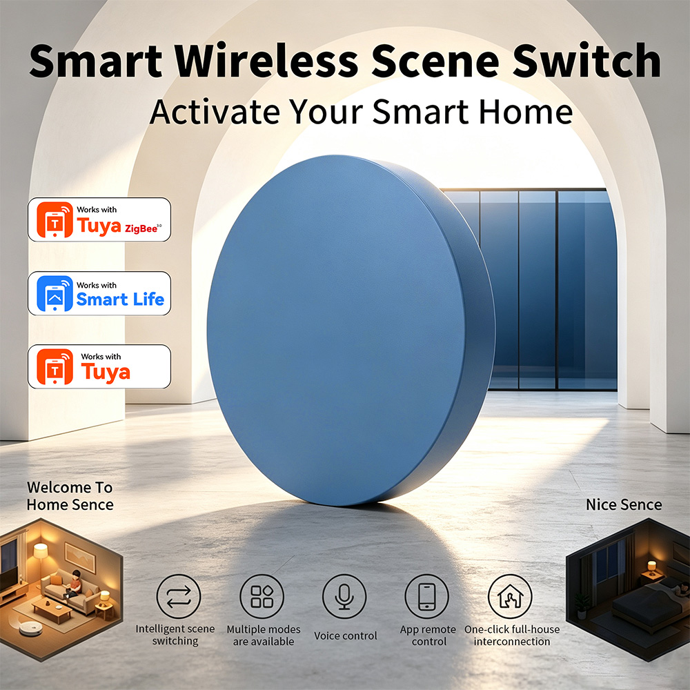 Zigbee Smart Scene Push Button - Smart Home Button 评论和价格