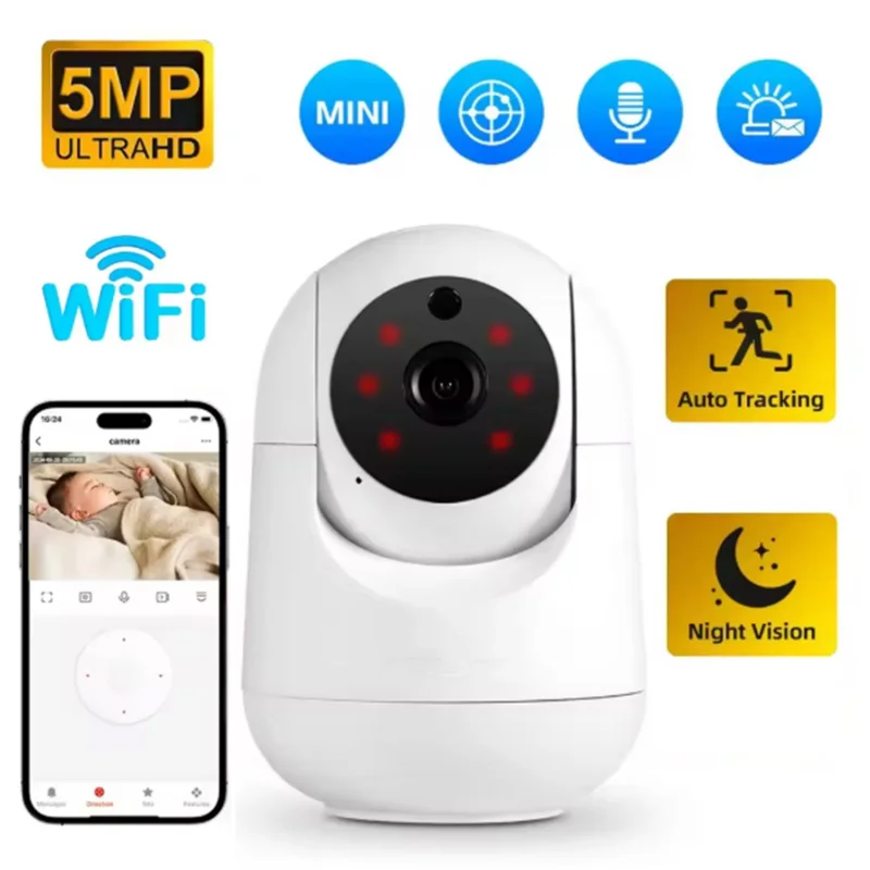 NEW Mini 1080P Wifi IP Camera  - Smart Home Cctv Camera 评论和价格