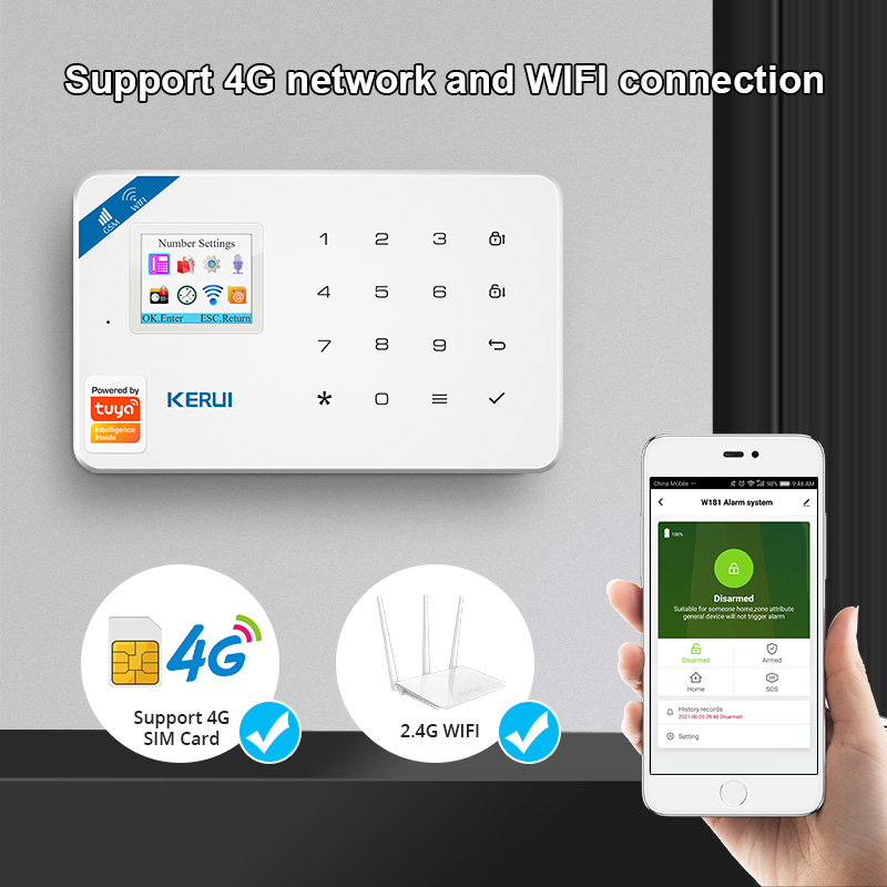 KERUI Security Alarm System Ki - Smart Home Vimar 评论和价格