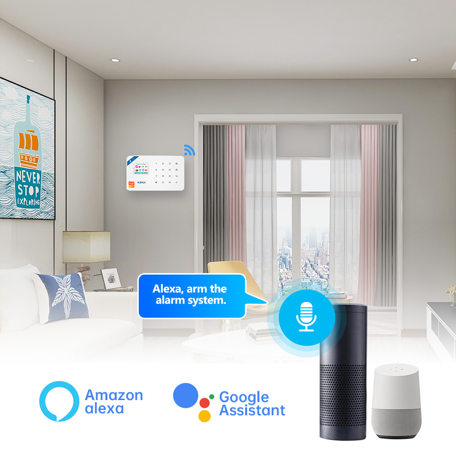 KERUI Security Alarm System Ki - Smart Home Vimar 评论和价格