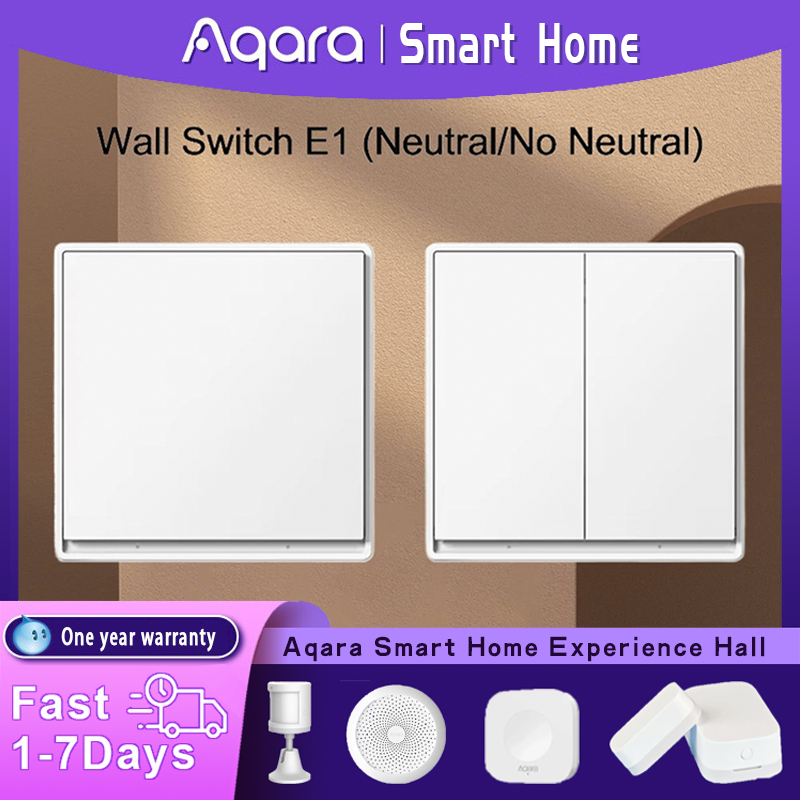 Original Aqara Wall Switch E1  - Smart Home Future 评论和价格
