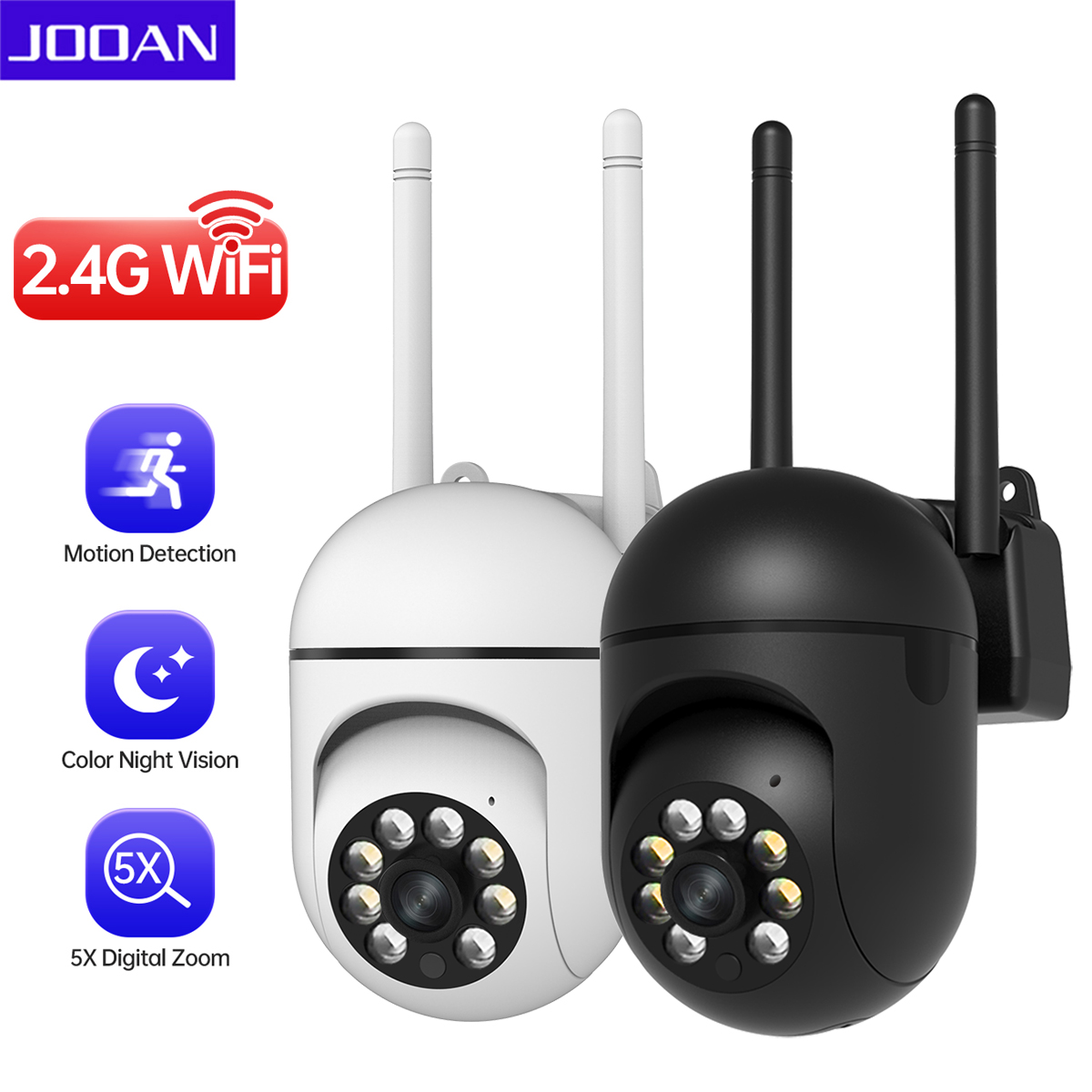 JOOAN 1296P PTZ IP Camera Smar - Smart Home Cctv Camera 评论和价格