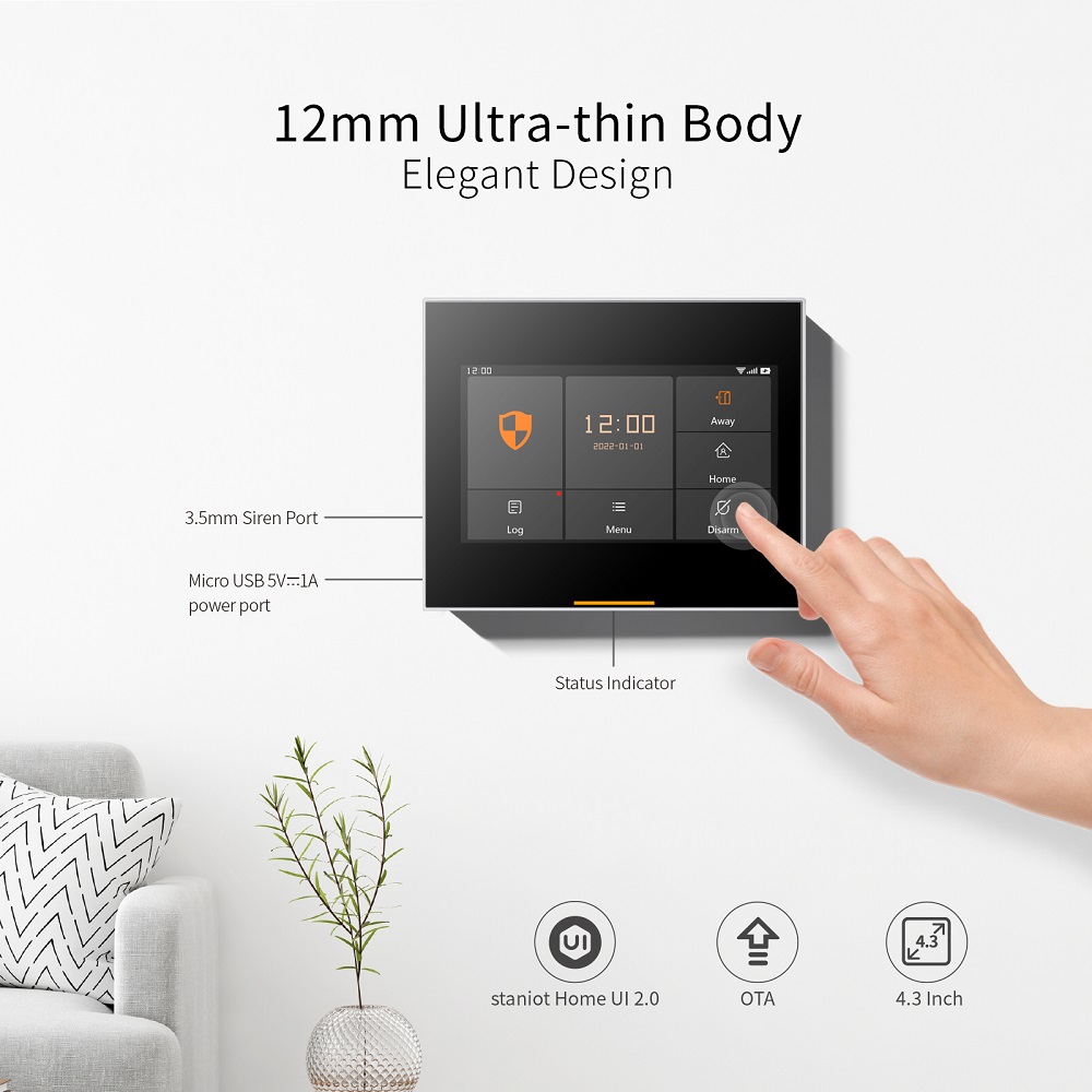 Staniot 433MHz Wireless Wifi 4 - Smart Home Vimar 评论和价格