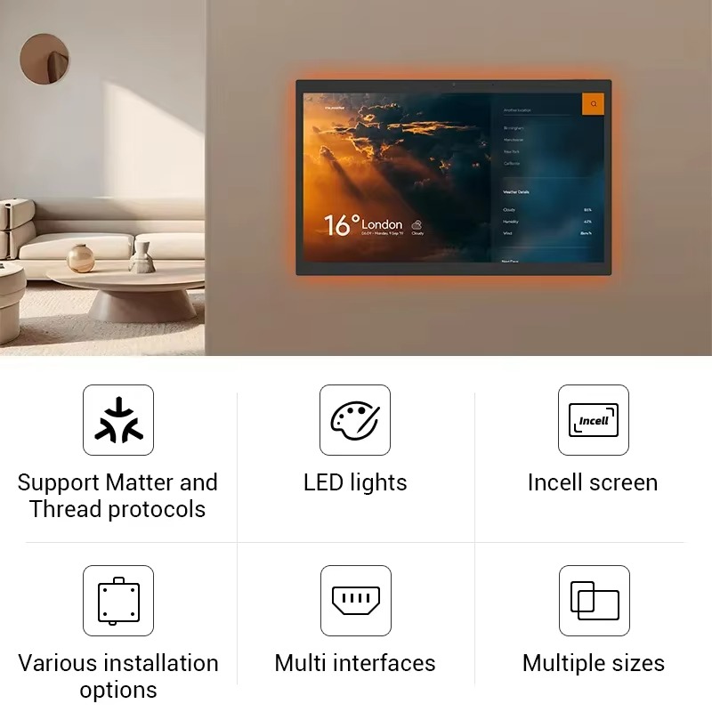 10.1 15.6 Inch Manual Android  - Smart Home Wifi 评论和价格